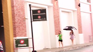 Thai amateur teen picked up for hard sex