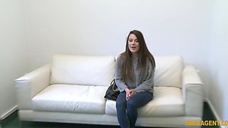 Giorgia Roma's Sultry Office Seduction Ignites