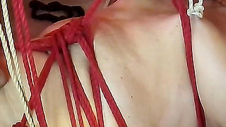 Mistress Acanthus and Slave Sissy Shibari