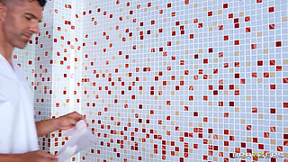 Naughty Audrey Reid Breaks All the Rules for a Steamy Spa Session with Marco Bull