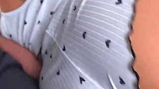 Stepsister Leaves the Door Open for Me to See Her Sexy Pajamas and I Couldn't Resist Fucking Her Tight Pussy