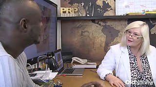 70 Year Old Granny Has Sex With Horny Guy Hardcore