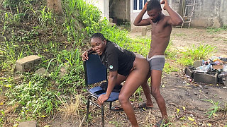 My Friend's Girlfriend Opened the Bathroom Door and Found Me Face to Face with My Hard-on