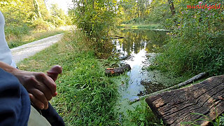 Munichgold's Outdoor Habdjob, Blowjob in the Forest... Have Fun