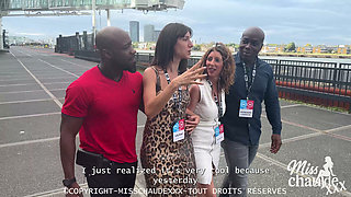 Threesome-style Group Sex with My Girlfriend Lety Howl and Our BBC Lovers That We Share.