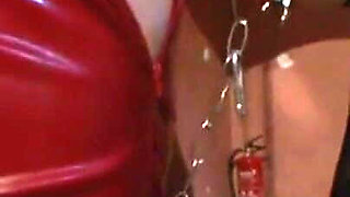 Humiliating sex toys penetrated in guy ass