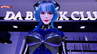 VR Glow-up: 3D Goddess Seduction - 3D Animation Hentai