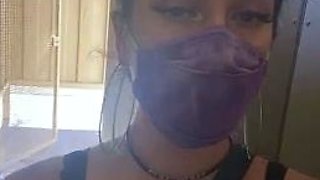 Ariaaaxxx Risky Tits Flashing In Public