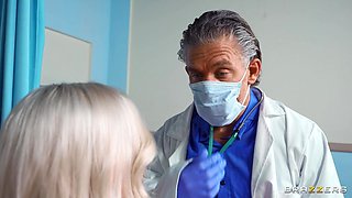 Dr. Jawbreaker The Horny Assistant: Threesome with Mick Blue, London River, Kay Lovely