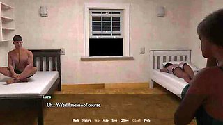 Good Family 3D Game: Mrs. Elena Seduces Luca on His Bed - Big Tits MILF Cheating Wife