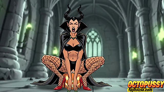 Sensual Maleficent: the Cartoon