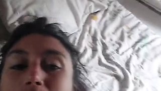 Webcam fun mature brunette with toys cum on cam