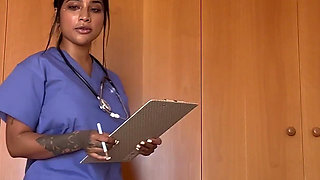 Big Ass Nurse Pumps Her Patient's Milk When the Doctor Is Not There- Yasmina Khan