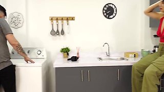 Nick Jowel - My Wife Got Stuck On The Washing Machine And The Big Cock Plumber Helped Her Out!