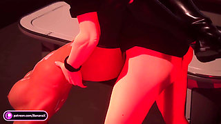 Club Stripper Futa Takes Cock and Multiple Facials