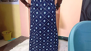 Indian Big Boobs Aunty Walk