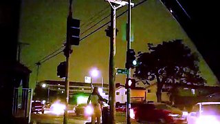 Hot Girls Flash Pussy in Car Night Drive