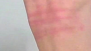 Katie Gold Spanking Machine - Bare Back Whipping