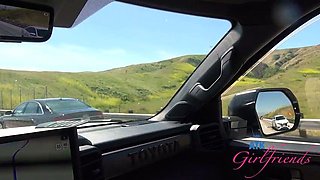 Cute blonde teen outdoor anal fuck