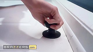 Brunette Bombshell Money Birdette Competes With Horny Lucy Foxx For Ethans Cum