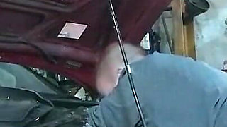 Sexy Mechanic Vilu Vidish Gets Pounded Toyota Ae101