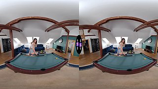 Pool Table Turns Into Pleasure Zone For Naughty Elena Vedem - TeenMegaWorld