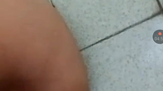 Fingering my tight pussy ,while he jerking his dick