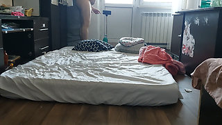 Licking Wife's Pussy to Orgasm. Sensual Oral Sex of an Amateur Wife.
