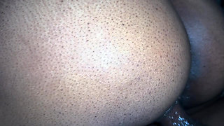 Step sister making pussy sounds as she ride that dick