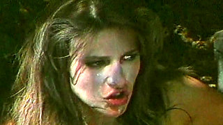 Outdoor Anal Pounding Leaves Ass Gaping Wide Open