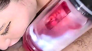 This 4D Auto Male Masturbator From Brand Avidloveplay Makes Me Cum on Her Face