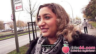 Tough Danka Diamond and German Scout at natural tits scene