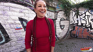 German Scout - Round Ass Latina Cougar Roberta Faganelli No Condom Casting Fuck