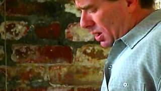 Blonde Babe Gets Rough Fucked in the Basement