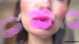 Deep Pinky Sugar Kiss Spit Fetish Kissing