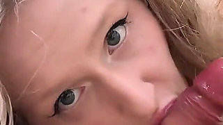 Sloppy Blowjob on My Dildo