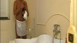 Plump Blonde German MILF Uses Toys and Gets Fucked in