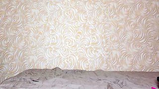 Curly Blonde Teen Records Solo Dildo Masturbation More at