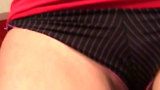 Blue Eyed Blonde with Massive Boobs Oils Them Down and Takes a Ride on Her Boyfriend's Fat Cock