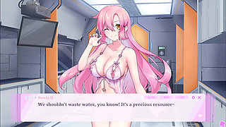 Kaiju Princess 2 Scenes - Slip and Slide Shower Soak