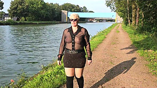 Fucked Myself with My Vibrator by the Mittelland Canal