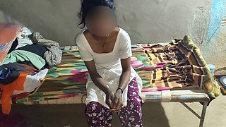 Secretly Called the Beautiful Sister-in-law at Night and Fucked Her in the Bathroom