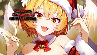 Santa's daughter makes your Christmas wishes come true: Vanilla, Edging, Frenulum