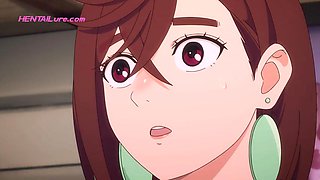 Hot MILF Moans in Dandadan HENTAI Parody While Getting Fucked  Creampied Hard