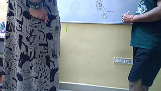 After conducting biology practical, the student was released.