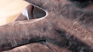 Compilation of ASMR videos: latex rubber and medical gloves (Arya Grander)