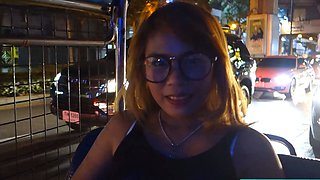 Thai teen girl picked up by horny Farang