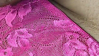 Telugu Anu Aunty in sexy Pink dress