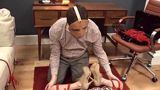 Hungry BDSM toilet slut fucked anally hard: Xnxx  Bondage Porn