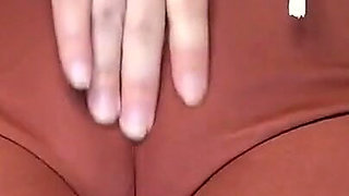 Worship My Fat Latina Camel Toe in Leggings